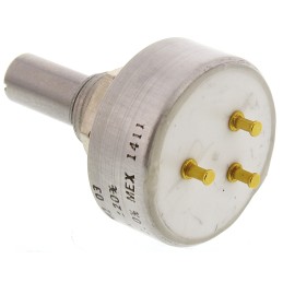 10 pcs - Vishay 1kΩ Rotary Potentiometer 1-Gang Panel Mount, 157B102MX9001