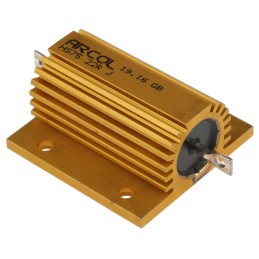 25 pcs - Arcol, 22Ω 75W Wire Wound Chassis Mount Resistor HS75 22R J ±5%