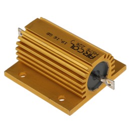 25 pcs - Arcol, 22Ω 75W Wire Wound Chassis Mount Resistor HS75 22R J ±5%