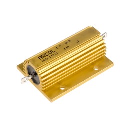 25 pcs - Arcol, 1Ω 100W Wire Wound Chassis Mount Resistor HS100 1R J ±5%