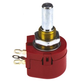 20 pcs - TE Connectivity 500Ω Rotary Potentiometer 1-Gang Panel Mount, TW1501KA