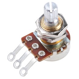 10 pcs - Bourns 500kΩ Rotary Potentiometer 1-Gang Panel Mount, PDB181-GTR01-504A2