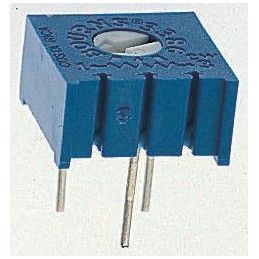 10 pcs - 470Ω, Through Hole Trimmer Potentiometer 0.5W Top Adjust Bourns, 3386