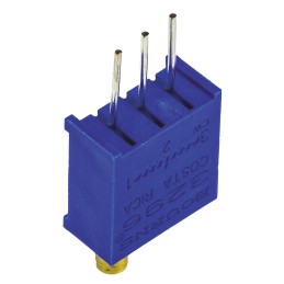 10 pcs - 200Ω, Through Hole Trimmer Potentiometer 0.5W Top Adjust Bourns, 3296