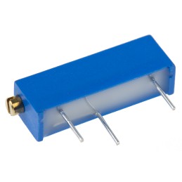 10 pcs - 100kΩ, Through Hole Trimmer Potentiometer 0.75W Side Adjust Bourns, 3006