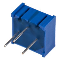 10 pcs - 100kΩ, Through Hole Trimmer Potentiometer 0.5W Top Adjust Bourns, 3386