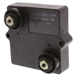 2 pcs - Vishay, 100Ω 1.1kW Thick Film Chassis Mount Resistor LPS1100H1000JB ±5%