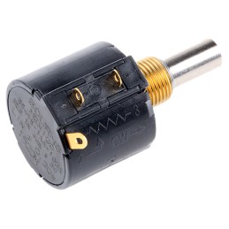 10 pcs - Bourns 1kΩ Rotary Potentiometer 10-Turns 1-Gang Panel Mount, 3549S-1AA-102A