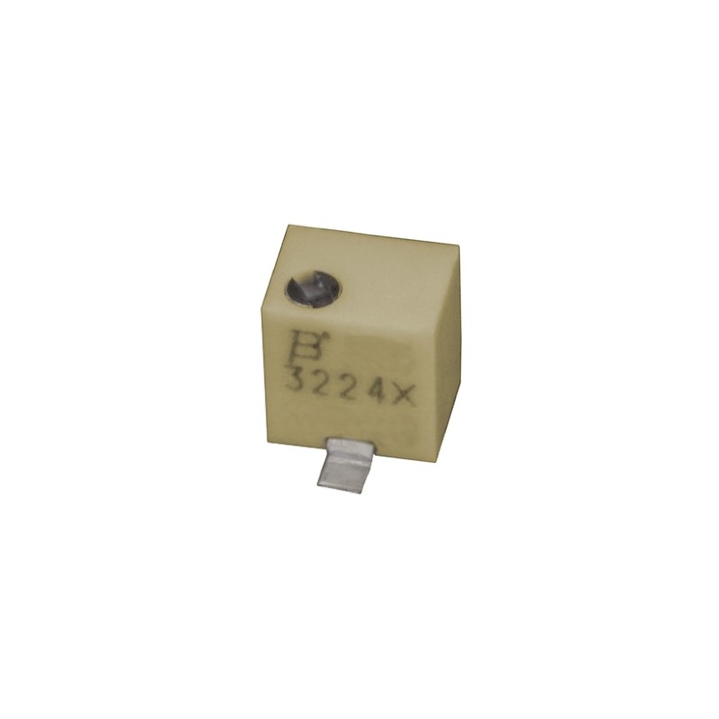 1 pcs - 200Ω, SMD Trimmer Potentiometer 0.25W Top Adjust Bourns, 3224