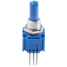 25 pcs - Bourns 10kΩ Rotary Potentiometer 1-Gang, Panel Mount (Through Hole), 91A1A-B28-B15L