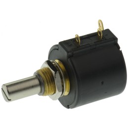 25 pcs - Bourns 1kΩ Rotary Potentiometer 3-Turns 1-Gang Panel Mount, 3547S-1AA-102A