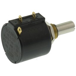 25 pcs - Bourns 1kΩ Rotary Potentiometer 3-Turns 1-Gang Panel Mount, 3547S-1AA-102A