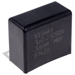 42 pcs - Vishay MKP386M Polypropylene Film Capacitor, 1.25kV dc, ±5%, 1μF, Screw Mount