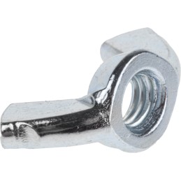 1 Bag of 50 - 24mm Bright Zinc Plated Steel Wingnut, M5