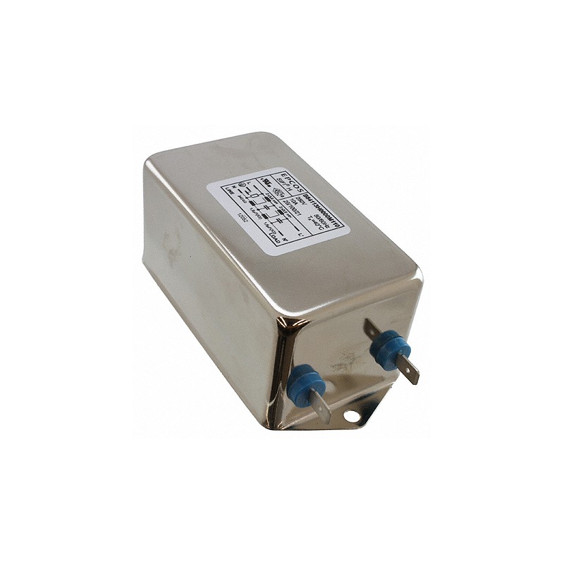 16 pcs - EPCOS, B84113H 10A 250 V ac/dc 50 - 60Hz, Chassis Mount EMC Filter, Lug, Tab Connector, Single Phase