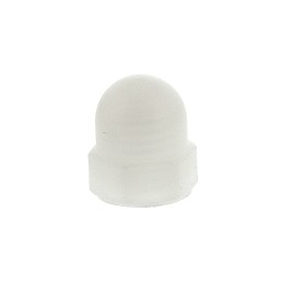1 Bag of 50 - RS PRO, Plain Nylon Dome Nut, M5