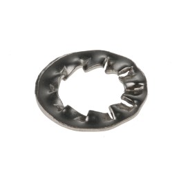 1 Bag of 50 - A4 316 Stainless Steel Internal Tooth Shakeproof Washer, M8, DIN 6798J