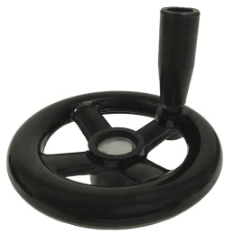 1 pcs - RS PRO Black Hand Wheel, 300mm diameter