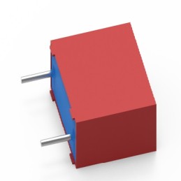 5 pcs - Wurth Elektronik WCAP-FTXX Film Capacitor, 310V ac, ±10%, 1μF, Through Hole