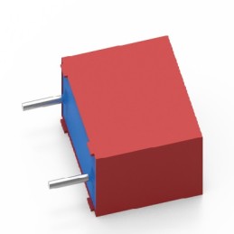 5 pcs - Wurth Elektronik WCAP-FTXX Film Capacitor, 310V ac, ±10%, 1μF, Through Hole