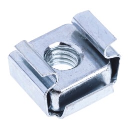 1 Bag of 50 - RS PRO Steel M5 Cage Nut