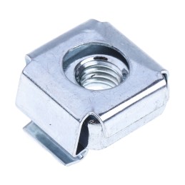 1 Bag of 50 - RS PRO Steel M5 Cage Nut