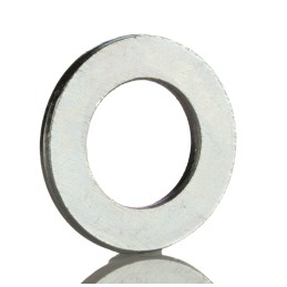 1 Bag of 50 - Bright Zinc Plated Steel Plain Washers, M16, DIN 125A