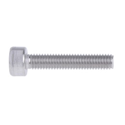 1 Bag of 50 - RS PRO Plain Stainless Steel Hex Socket Cap Screw, DIN 912, M3 x 16mm