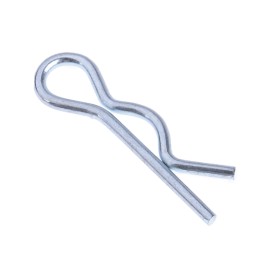 1 Bag of 50 - RS PRO 19.5mm Bright Zinc Plated Steel Retaining Clip, 4.76mm Diameter