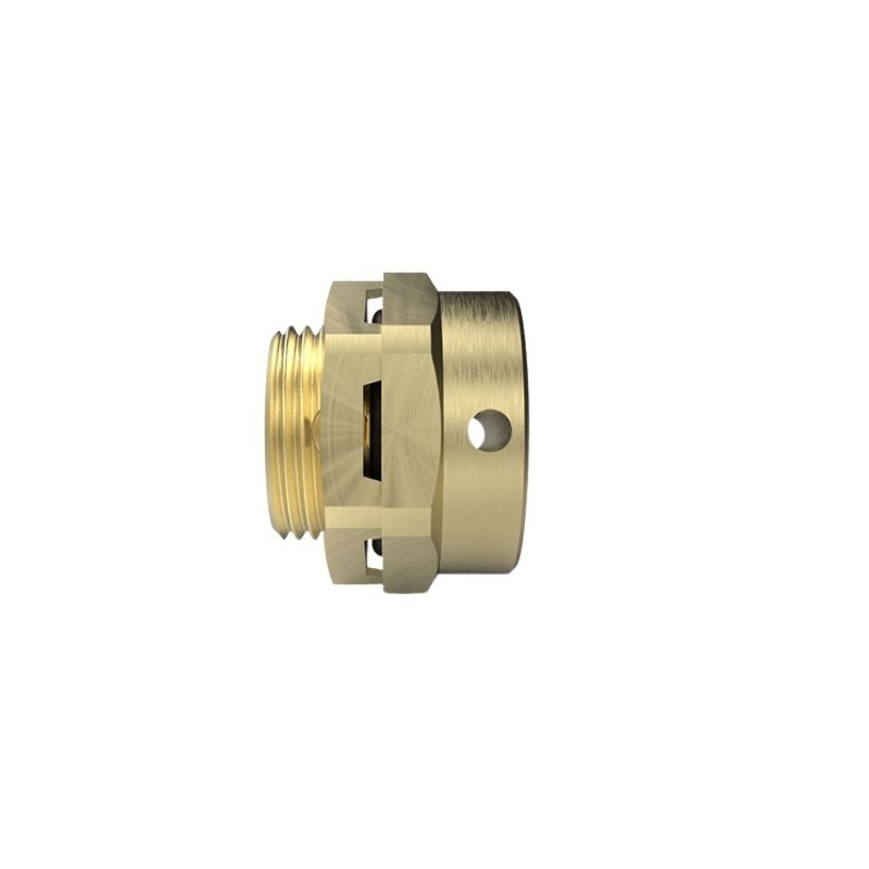 1 pcs - Peppers Locknut, Cable Conduit Fitting, 20mm, Brass, Brass