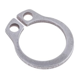 1 Bag of 50 - Stainless Steel External Circlip, 10mm Shaft Diameter, 9.6mm Groove Diameter