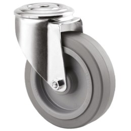1 pcs - Tente Swivel Castor Wheel, 150kg Capacity, 125mm Wheel