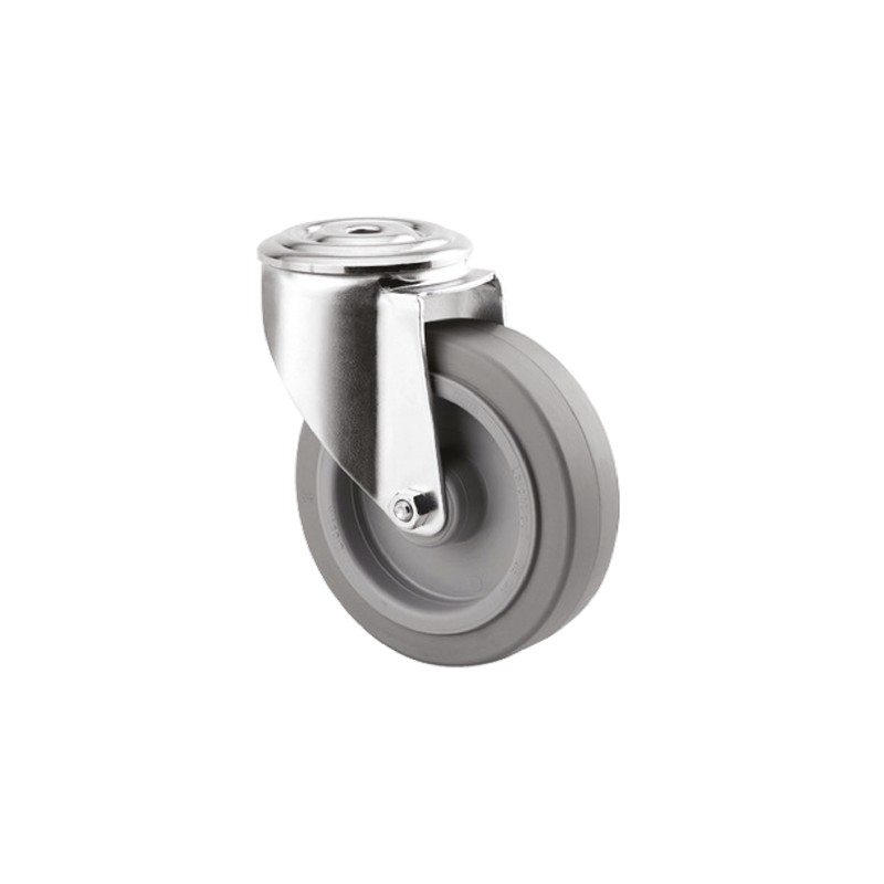 1 pcs - Tente Swivel Castor Wheel, 150kg Capacity, 125mm Wheel