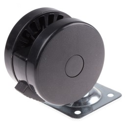 1 pcs - RS PRO Swivel Castor Wheel, 75kg Capacity, 80mm Wheel