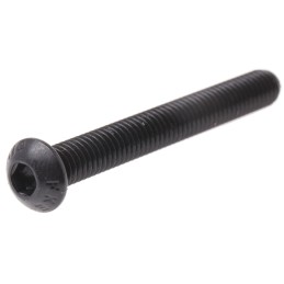 1 Bag of 50 - RS PRO Black, Self-Colour Steel Hex Socket Button Screw, ISO 7380, M6 x 50mm