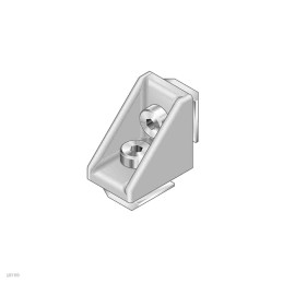 1 pcs - Bosch Rexroth M6 Mounting Bracket Connecting Component, Strut Profile 30 mm, Groove Size 8mm