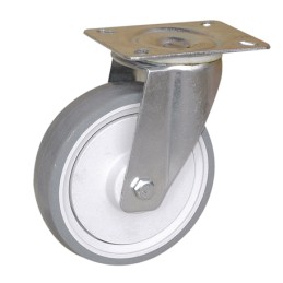 1 pcs - Guitel Hervieu Swivel Castor Wheel, 175kg Capacity, 125mm Wheel