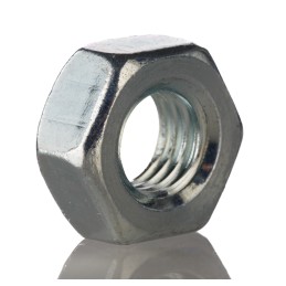 1 Bag of 50 - RS PRO, Bright Zinc Plated Steel Hex Nut, DIN 934, M16