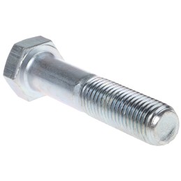 1 Bag of 50 - Bright Zinc Plated Steel, Hex Bolt, M6 x 70mm