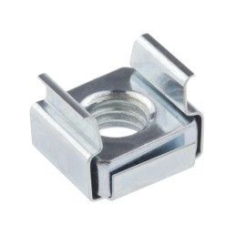 1 Bag of 50 - RS PRO Steel M8 Cage Nut