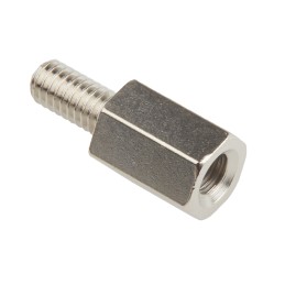 1 Bag of 50 - RS PRO Standoff, M4 x M4 Thread, 10mm Body, Brass, Male/Female, 8mm Stud