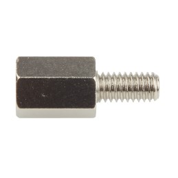 1 Bag of 50 - RS PRO Standoff, M4 x M4 Thread, 10mm Body, Brass, Male/Female, 8mm Stud