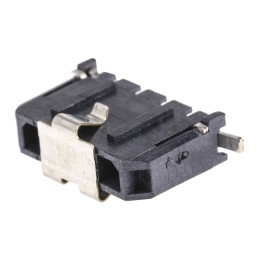 5 pcs - Molex Micro-Fit 3.0 Series Straight Surface Mount PCB Header, 4 Contact(s), 3.0mm Pitch, 1 Row(s), Shrouded