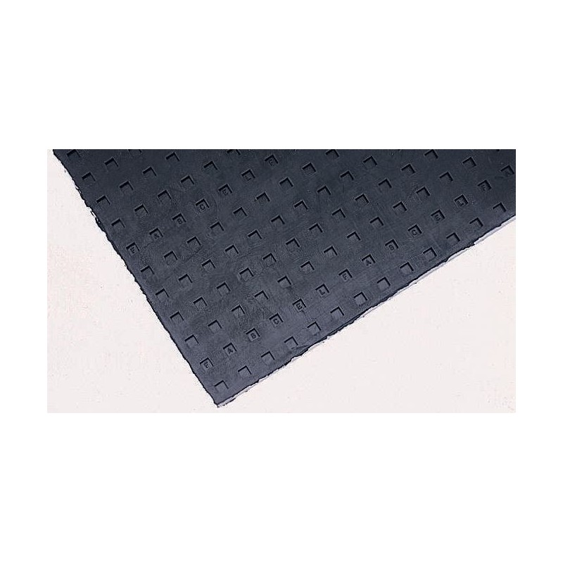 1 pcs - Fabreeka 457mm Anti-Vibration Pad FABCEL 25 25psi Neoprene +150°F 457 x 457 x 8mm 8mm