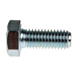 1 Bag of 50 - Zinc plated & clear Passivated Steel Hex, Hex Bolt, M8 x 20mm