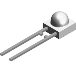 25 pcs - Vishay TLPH5600, TLP Red CoB LED