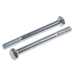 1 Bag of 50 - Bright Zinc Plated Steel, Hex Bolt, M6 x 65mm