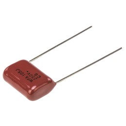 500 pcs - Panasonic ECWF(A) Polypropylene Film Capacitor, 250V dc, ±5%, 1μF, Through Hole