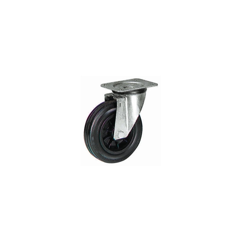 1 pcs - LAG Swivel Castor Wheel, 50kg Capacity, 80mm Wheel