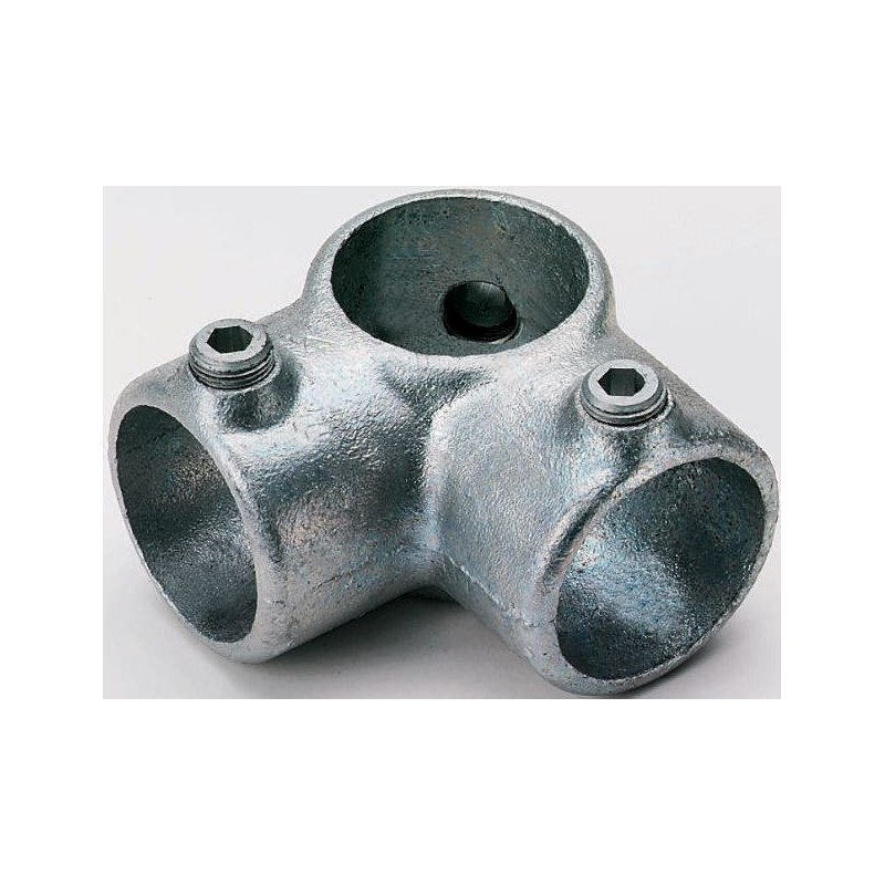 1 pcs - RS PRO 3-Way Connector Connecting Component, Strut Profile Type 3, Round Tube Size Type 3